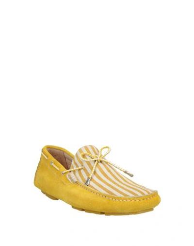 Shop Gold Brothers Loafers In Ocher