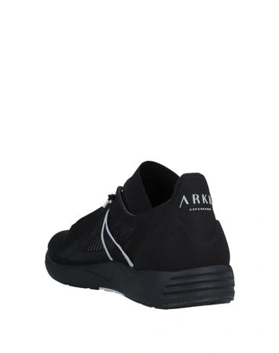 Shop Arkk Copenhagen Sneakers In Black