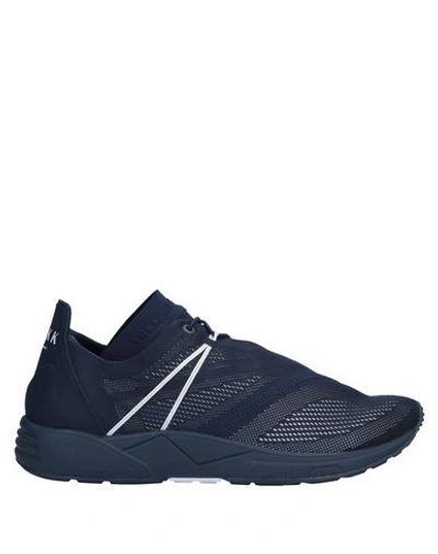 Shop Arkk Copenhagen Sneakers In Dark Blue