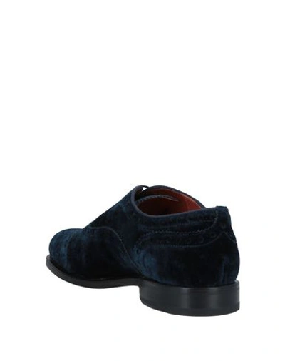 Shop Steve's Lace-up Shoes In Dark Blue