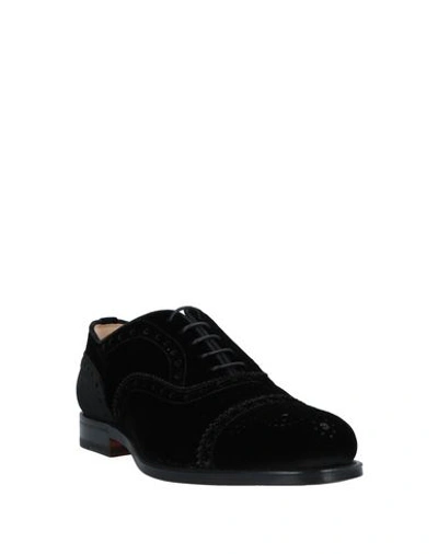 Shop Steve's Laced Shoes In Black