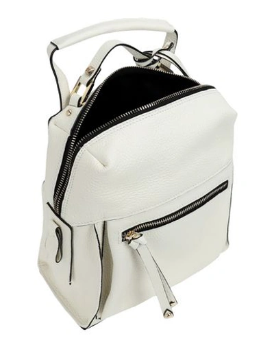 Shop Caterina Lucchi Backpacks & Fanny Packs In Ivory