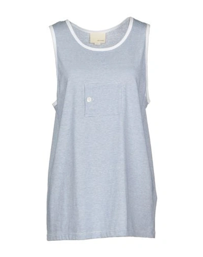 Shop Band Of Outsiders Tank Top In Blue