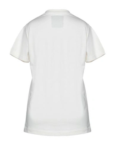Shop Alessandra Chamonix T-shirts In Ivory