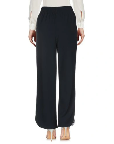 Shop Armani Exchange Woman Pants Midnight Blue Size 12 Polyester, Elastane