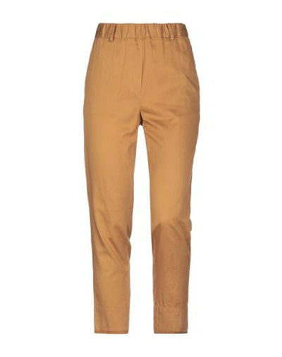 Shop Mauro Grifoni Pants In Sand