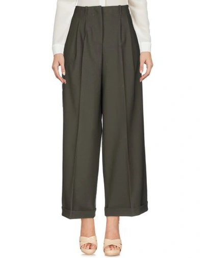 Shop Altea Casual Pants In Military Green