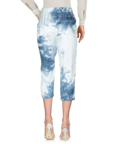 Shop Enza Costa Woman Pants Sky Blue Size 1 Viscose, Cotton