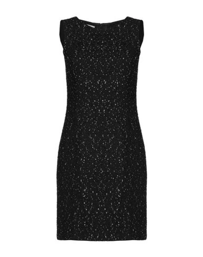 Shop Weill Short Dresses In Black