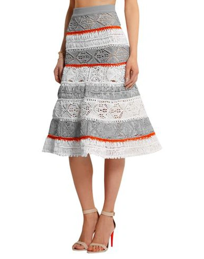 Shop Sibling Midi Skirts In White