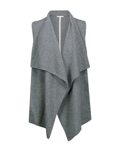 Shop Duffy Cardigans In Grey