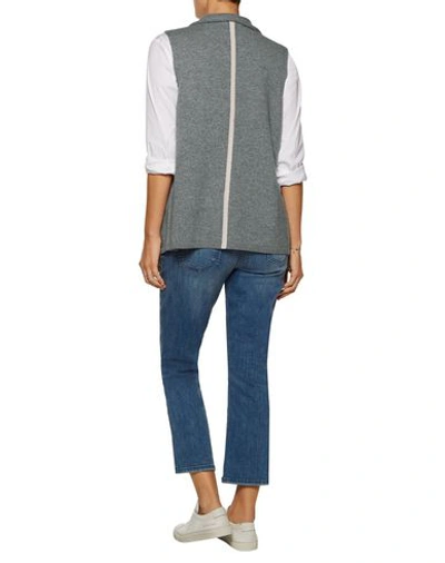 Shop Duffy Cardigans In Grey