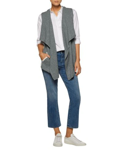 Shop Duffy Cardigans In Grey