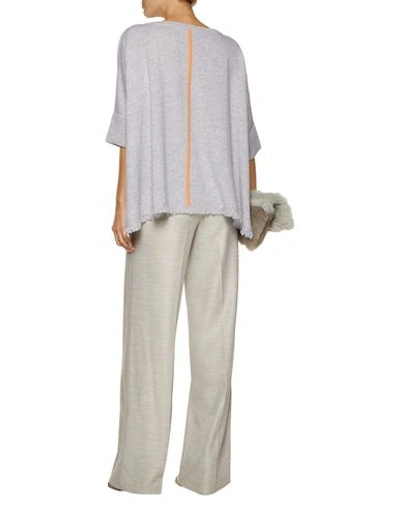 Shop Duffy Cashmere Blend In Light Grey