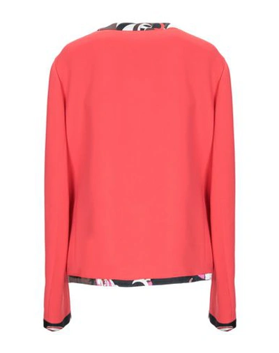 Shop Emilio Pucci Blazer In Red