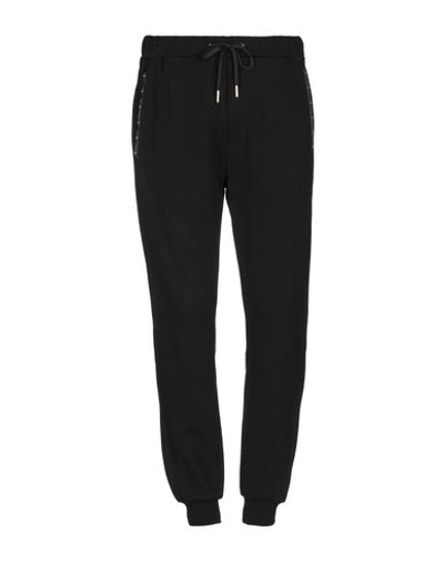 Shop Cavalli Class Casual Pants In Black