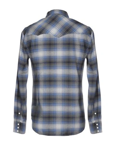 Shop Christophe Sauvat Collection Shirts In Grey