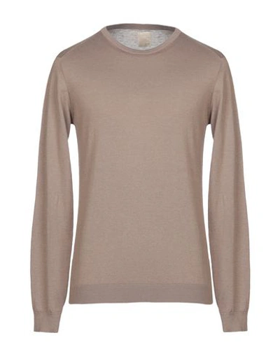 Shop Kaos Sweaters In Brown