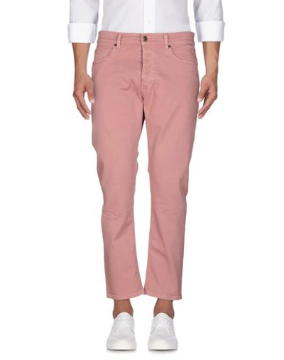 Shop Mauro Grifoni Jeans In Pastel Pink