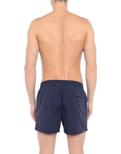 Shop Fila Swim Shorts In Dark Blue