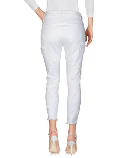 Shop One Denim Pants In White