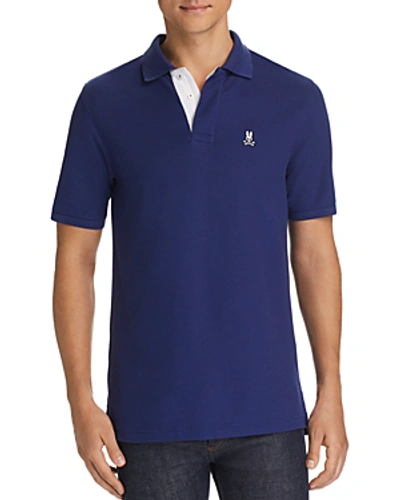 Shop Psycho Bunny Porthill Polo Shirt In Blue