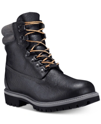 Shop Timberland Men's 640 Below 6" Waterproof Boots Men's Shoes In Black