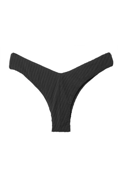 Shop Fella Chad Textured Bikini Briefs In Black