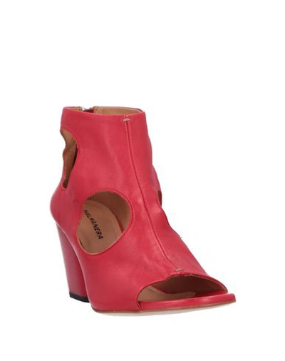 Shop Halmanera Sandals In Red