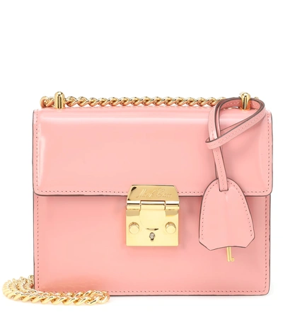 Shop Mark Cross Zelda Leather Shoulder Bag In Pink