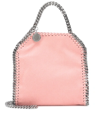 Shop Stella Mccartney Tiny Falabella Tote In Pink
