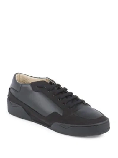 Shop Stella Mccartney Low-top Lace-up Sneakers In Black