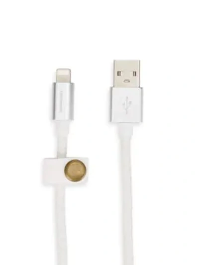 Shop Merkury Innovations Charge & Sync Braided Charging Cable In White