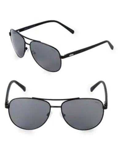 Shop Revo 61mm Aviator Sunglasses In Black