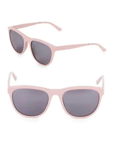 Shop Smoke X Mirrors Passenger 52mm Square Sunglasses In Pink