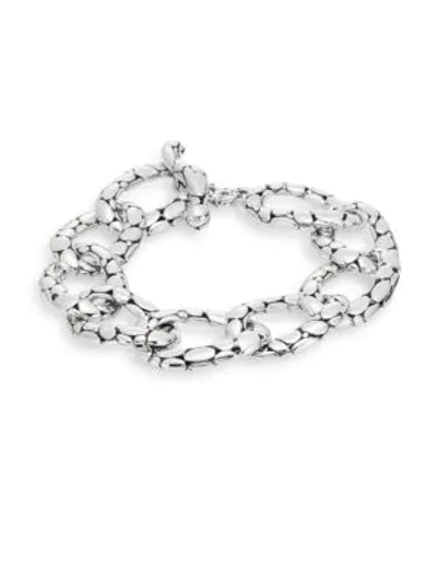 John Hardy Kali Sterling Silver Flat Link Bracelet