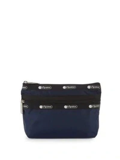 Shop Lesportsac Small Taylor Zip Pouch In Navy