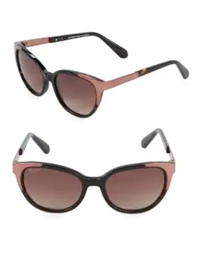 Shop Balmain 53mm Butterfly Sunglasses In Tortoise