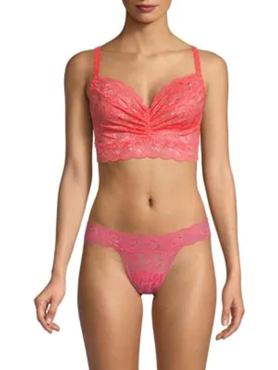 Shop Cosabella Never Say Never Sweetie Soft Bra In Moroccan Red
