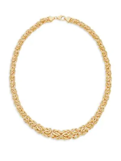 Shop Saks Fifth Avenue 14k Yellow Gold Collar Necklace