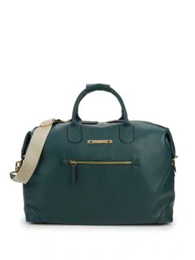 Shop Bric's Leather 18" Duffle In Forest Dark