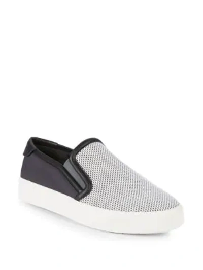 Shop Vince Bram Slip-on Sneakers In White Multi