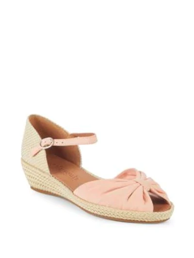 Shop Gentle Souls By Kenneth Cole Ankle-strap Espadrilles In Peony