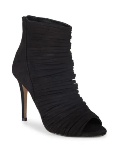 Shop Bcbgeneration Elle Strappy Booties In Black