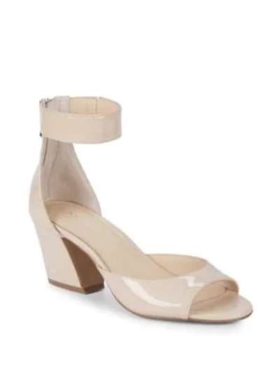 Shop Botkier Pilar Patent Leather Ankle-strap Sandals In Pink