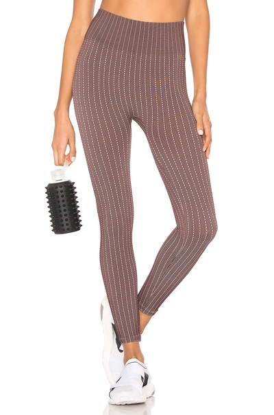 Shop Tla By Morgan Stewart Espresso Legging In Espresso & Cream