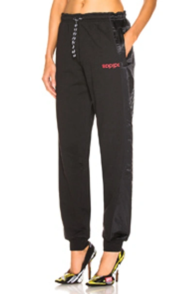 Shop Adidas Originals By Alexander Wang Adidas By Alexander Wang Jogger Pant In Black