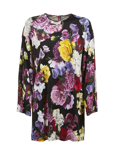 Shop Dolce & Gabbana Bluse In Multicolor