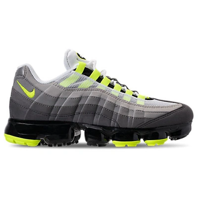 Shop Nike Men's Air Vapormax '95 Running Shoes, Grey