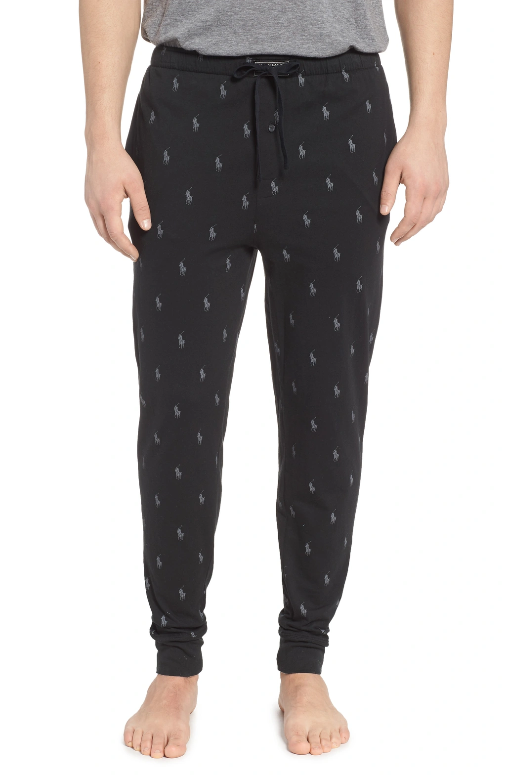 Ralph lauren pony print joggers online